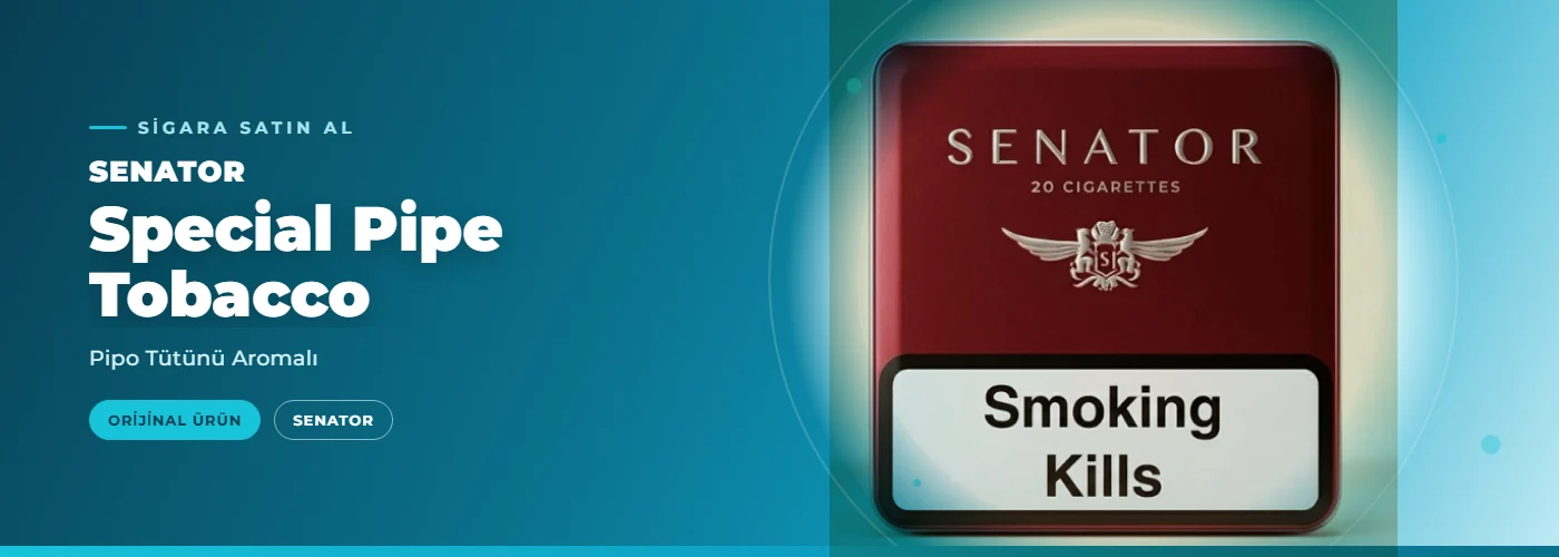 Senator Special Pipe Tobacco – Pipo Tütünü Aromalı