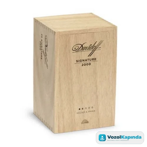 Davidoff Signature 2000 Puro - 25's Ahşap Kutu - görsel 2