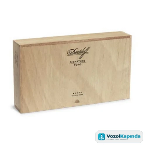 Davidoff Signature Toro Puro - 25's Ahşap Kutu - görsel 2