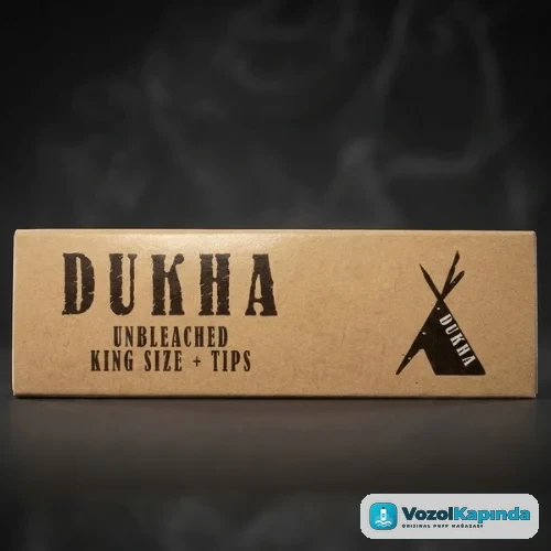 Dukha Unbleached King Size Sarma Kağıdı + Zıvanalı