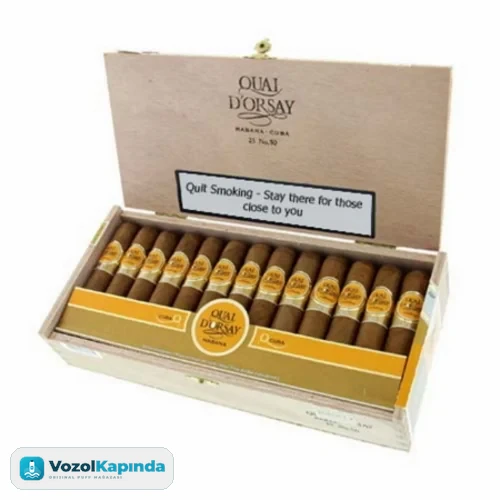 Quai DOrsay No 50 puro - 10's Ahşap Kutu