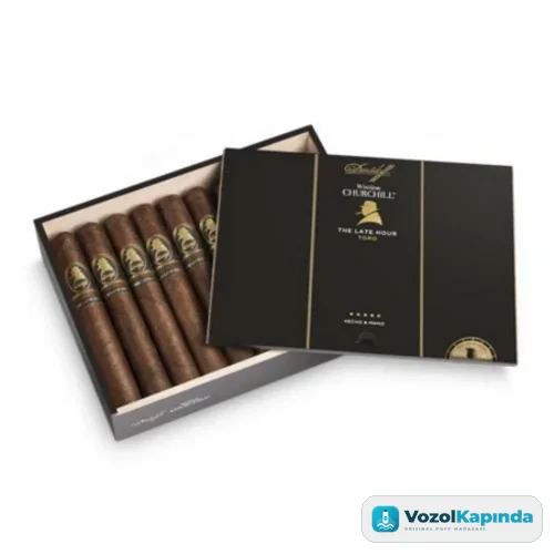 Davidoff Winston Churchill Late Hour Toro - 20's Ahşap Kutu