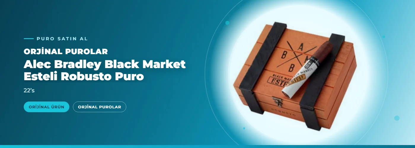 Alec Bradley Black Market Esteli Robusto Puro – 22’s