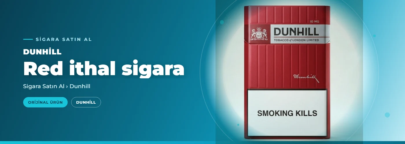 Dunhill Red ithal sigara