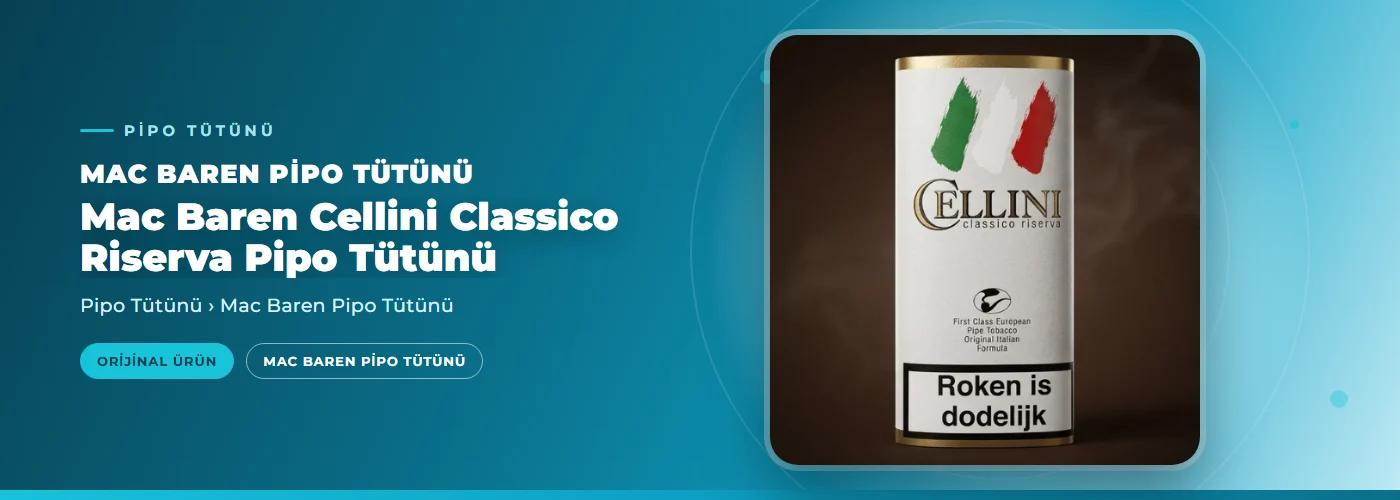 Mac Baren Cellini Classico Riserva Pipo Tütünü
