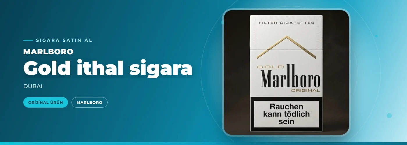 Marlboro Gold ithal sigara – DUBAI