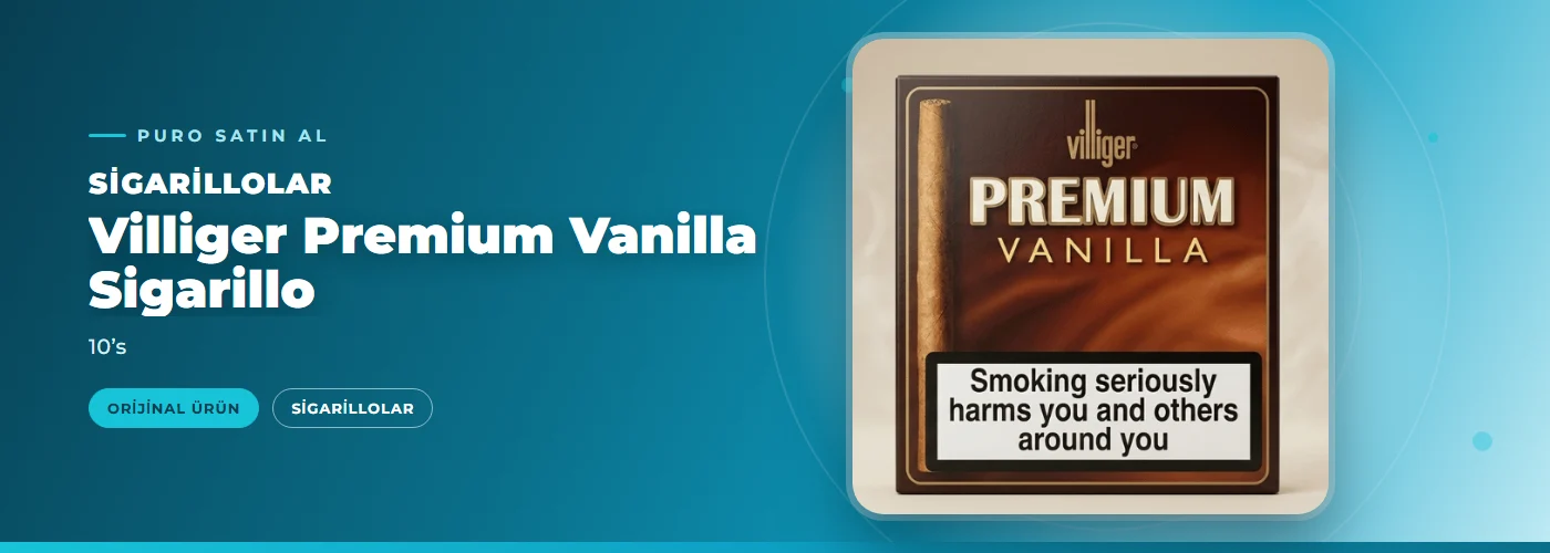 Villiger Premium Vanilla Sigarillo – 10’s