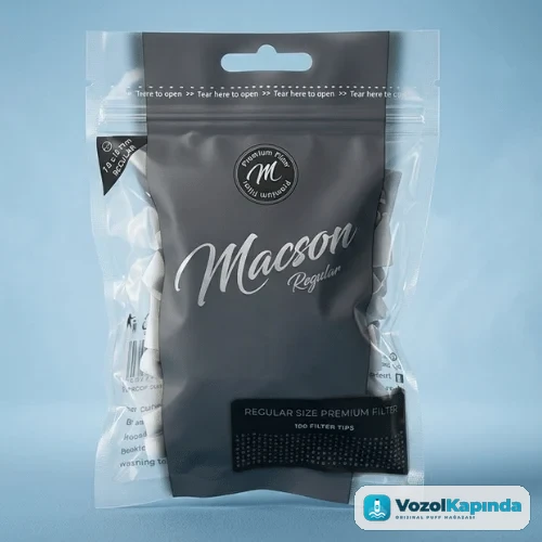 Macson Regular Sigara Sarma Filtresi - 7.7mm
