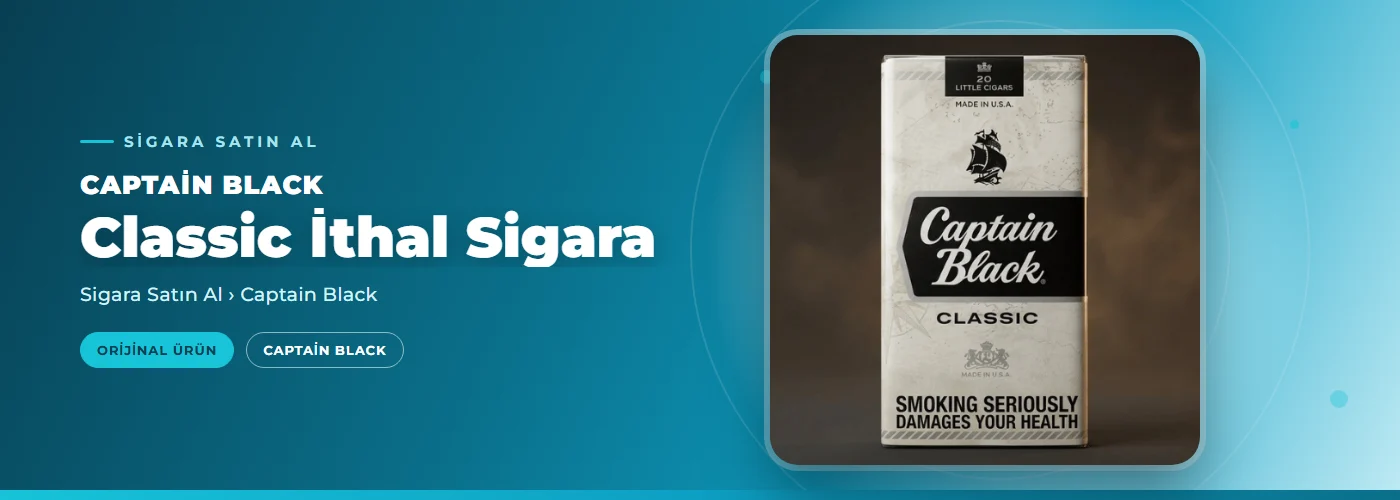 Captain Black Classic İthal Sigara