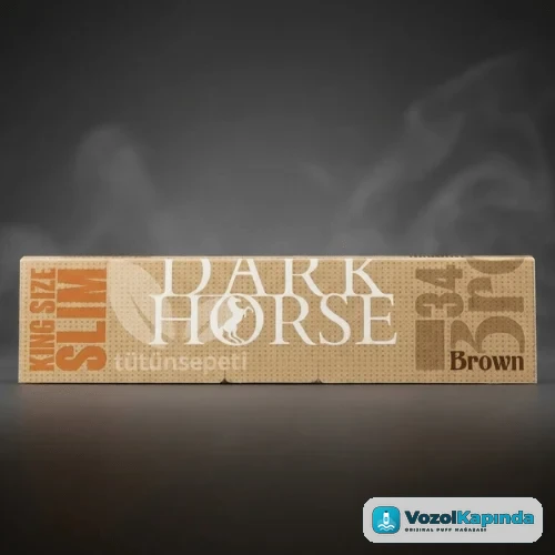 Dark Horse 34 Brown King Size Slim Sarma Kağıdı