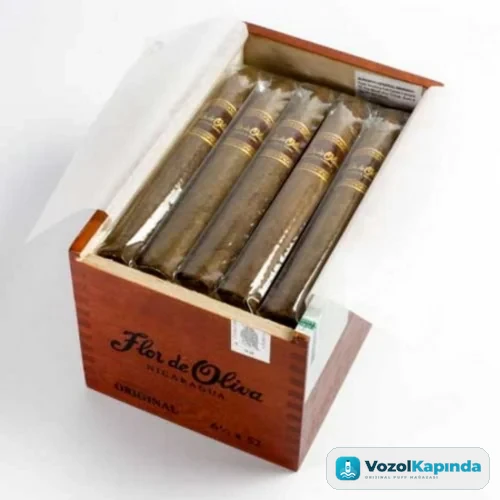 Flor de Oliva Torpedo Puro - 25´s Ahşap Kutu - görsel 2