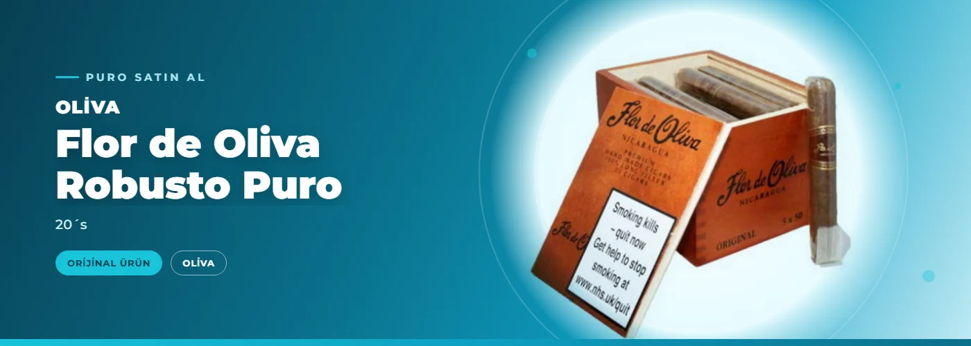 Flor de Oliva Robusto Puro – 20´s