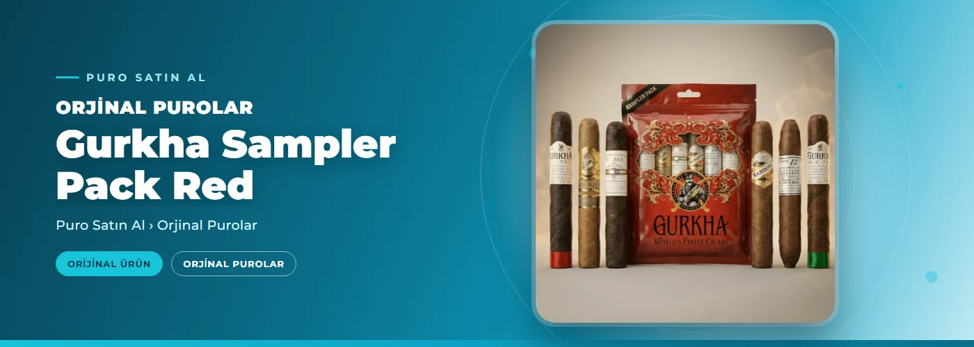 Gurkha Sampler Pack Red Satın Al