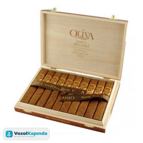 Oliva Serie V Melanio Double Toro Puro - 10´s Ahşap Kutu - görsel 2