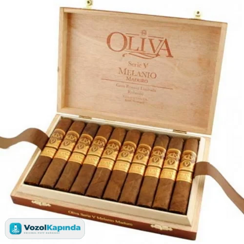 Oliva Serie V Melanio Robusto Puro - 10´s Ahşap Kutu - görsel 2