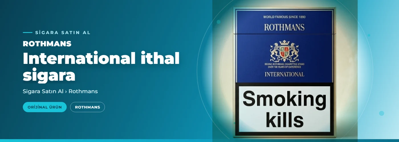 Rothmans International ithal sigara