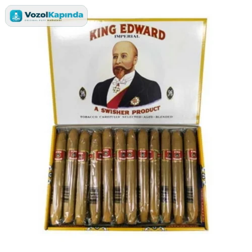 King Edward Imperial Mild Tobaccos Puro - 50's - görsel 2