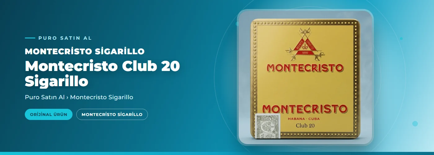 Montecristo Club 20 Sigarillo