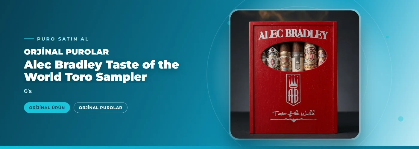 Alec Bradley Taste of the World Toro Sampler – 6’s