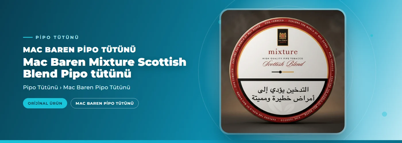 Mac Baren Mixture Scottish Blend Pipo tütünü