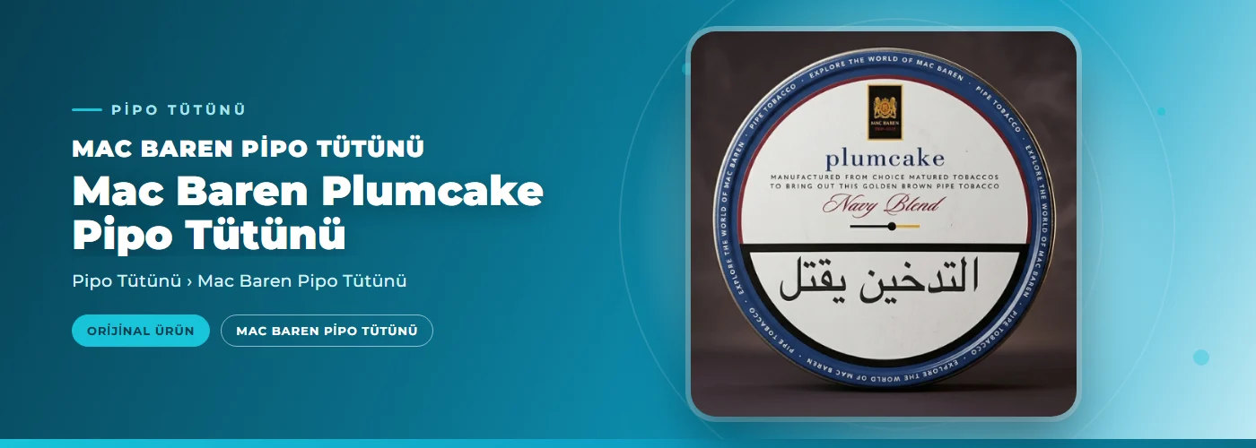 Mac Baren Plumcake Pipo Tütünü