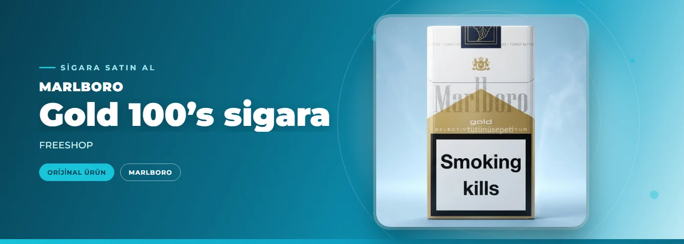 Marlboro Gold 100’s sigara – FREESHOP