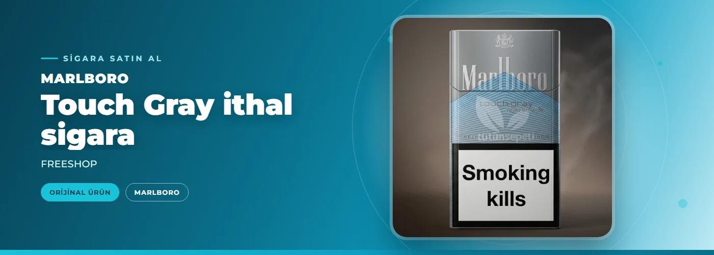 Marlboro Touch Gray ithal sigara – FREESHOP