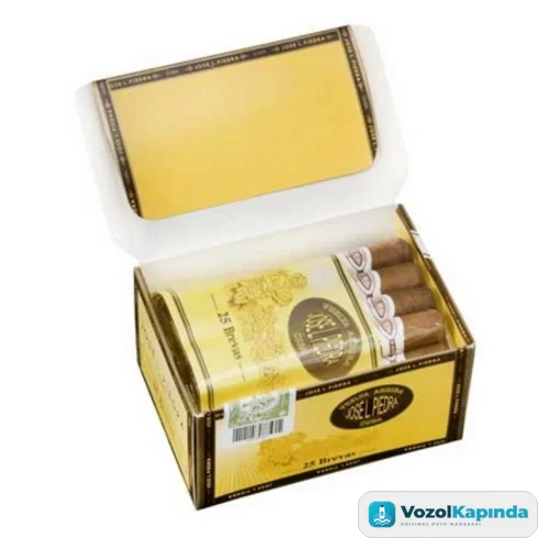 Jose Piedra Brevas Corona Puro - 25's Ahşap Kutu - görsel 2