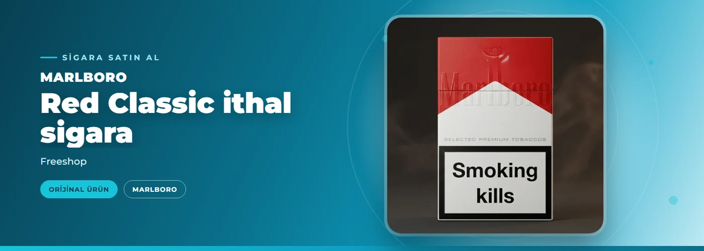 Marlboro Red Classic ithal sigara – Freeshop