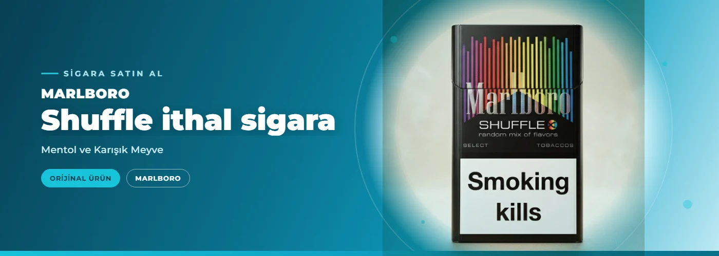Marlboro Shuffle ithal sigara – Mentol ve Karışık Meyve