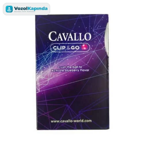 Cavallo Clip & Go ithal sigara Satın Al- Yabanmersini Aromalı - görsel 2