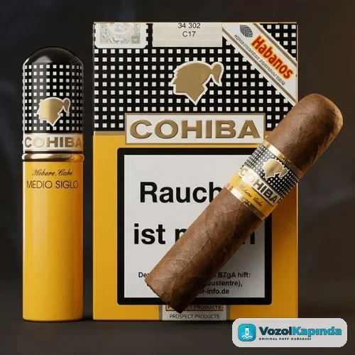 Cohiba Medio Siglo Tubos Puro - 3's Gift Pack