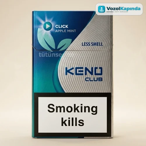 Keno Club Apple Mint Click ithal sigara - Elma ve Nane