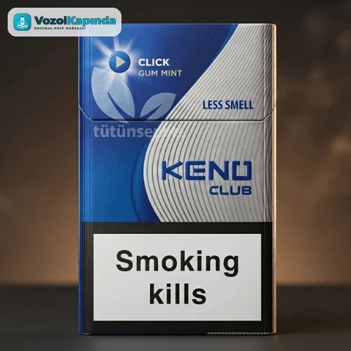 Keno Club Gum Mint ithal sigara - Damlasakızı ve Nane