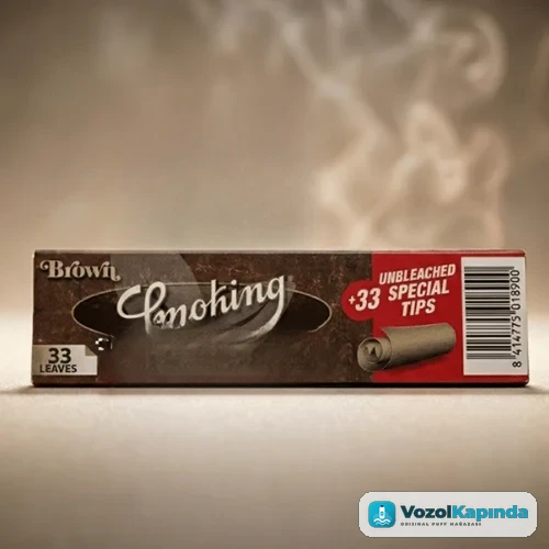 Smoking Brown XL Sigara Kağıdı + Zıvanalı