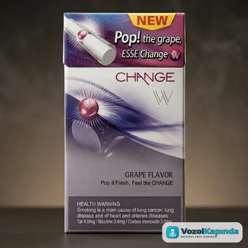 Esse Change Superslim Grape sigara - Şarap üzümü aromalı