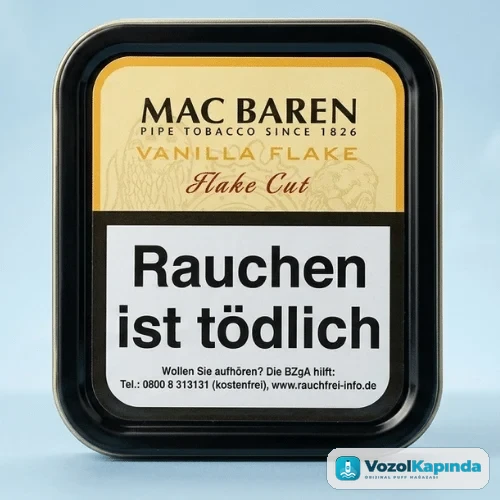 Mac Baren Vanilla Flake pipo tütünü - 50gr