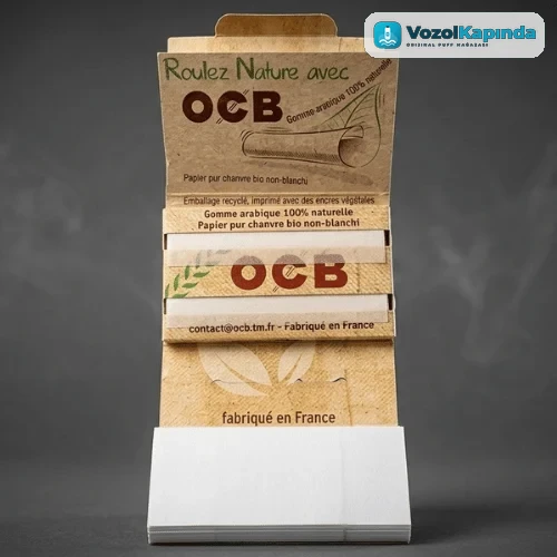 OCB Organic Hemp Double Zıvanalı sarma kağıdı
