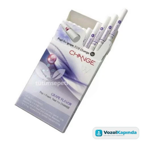 Esse Change Superslim Grape sigara - Şarap üzümü aromalı - görsel 2