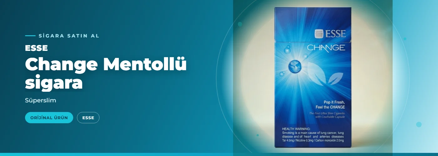 Esse Change Mentollü sigara – Süperslim