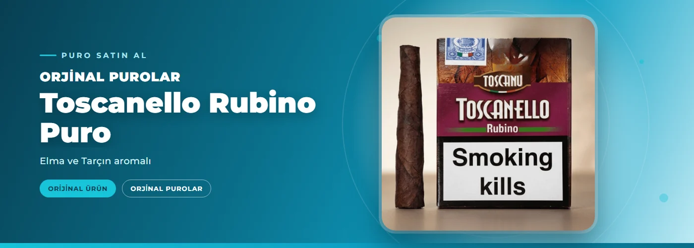 Toscanello Rubino Puro – Elma ve Tarçın aromalı