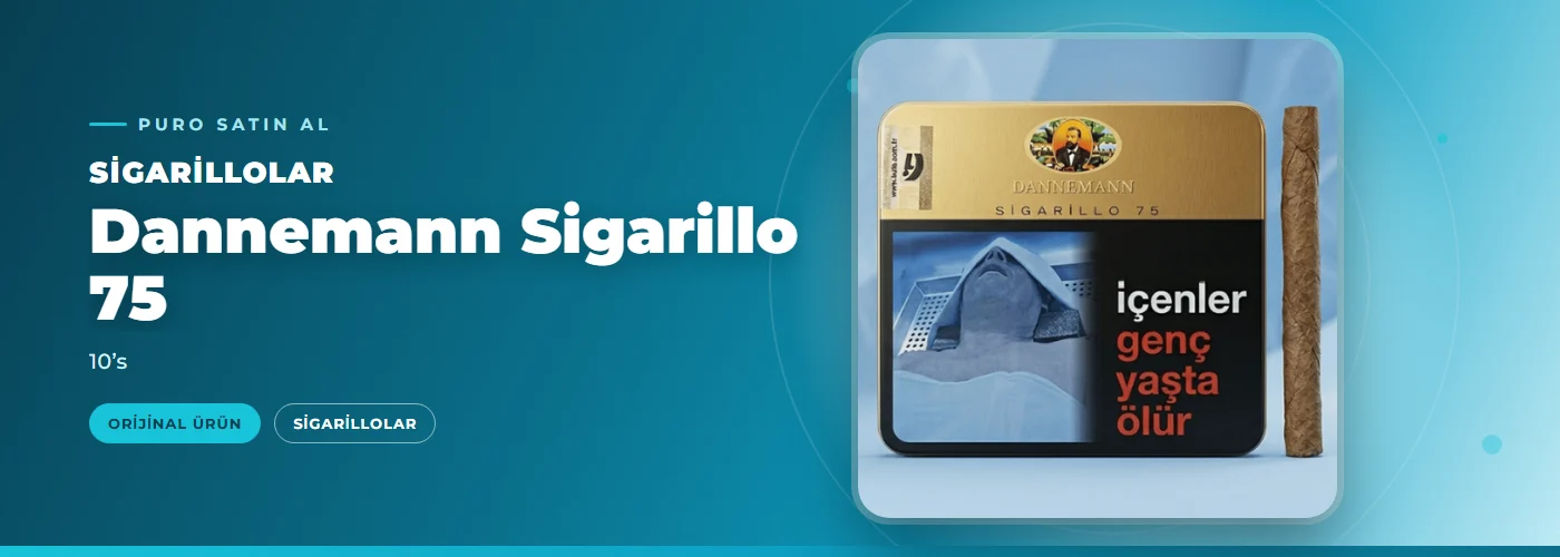 Dannemann Sigarillo 75 – 10’s