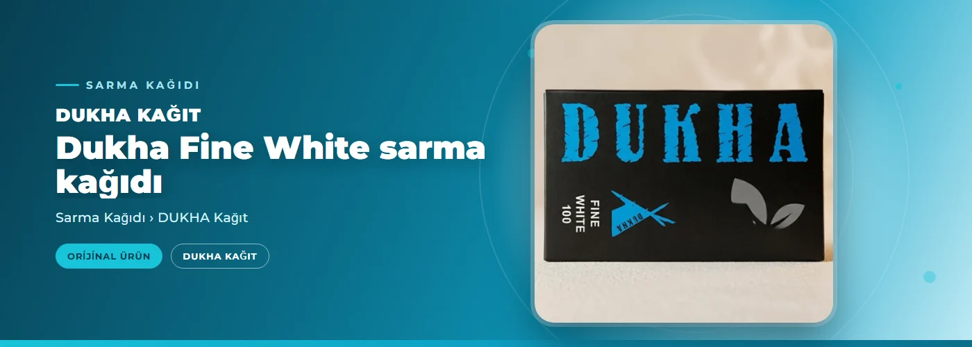 Dukha Fine White sarma kağıdı