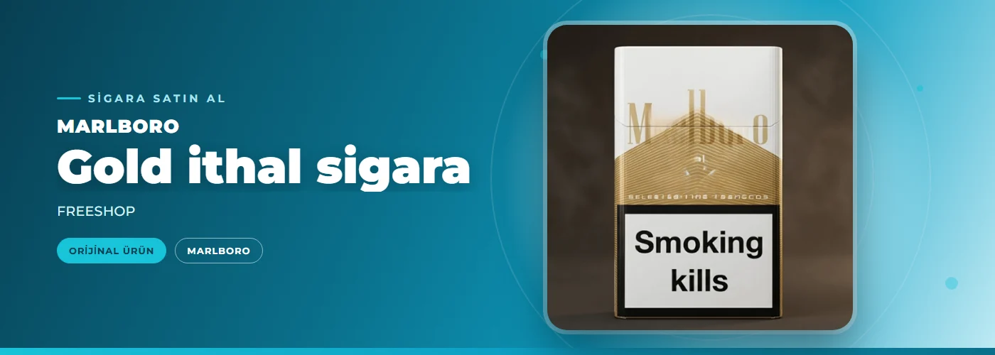 Marlboro Gold ithal sigara Satın Al – FREESHOP