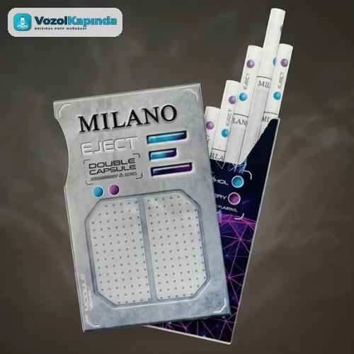 Milano Eject Double Click sigara - Mentol ve Böğürtlen