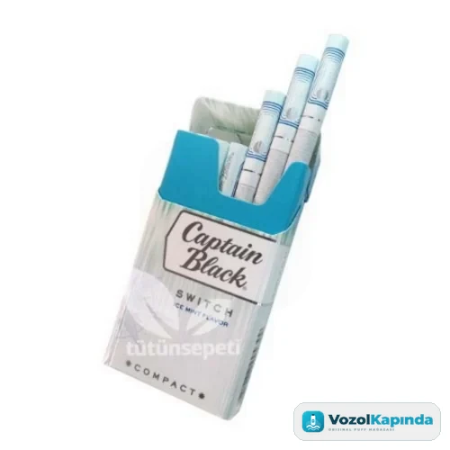 Captain Black Switch İthal Sigara - Ice Mint Menthol - görsel 2
