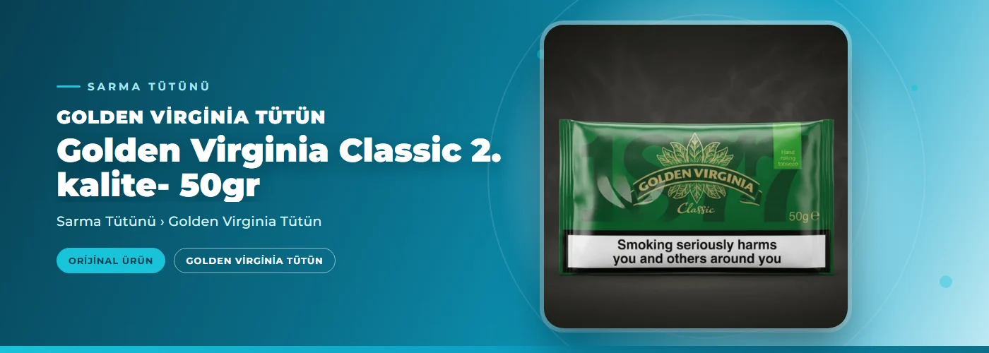 Golden Virginia Classic 2. kalite- 50gr