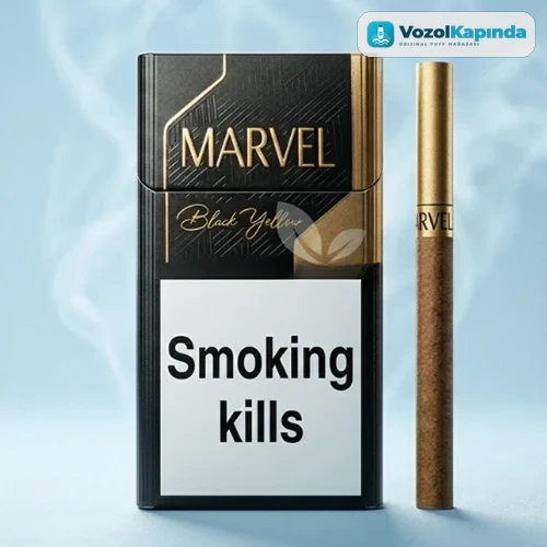 Marvel Black Yellow (Sweeet Vanilla) sigara - Vanilya