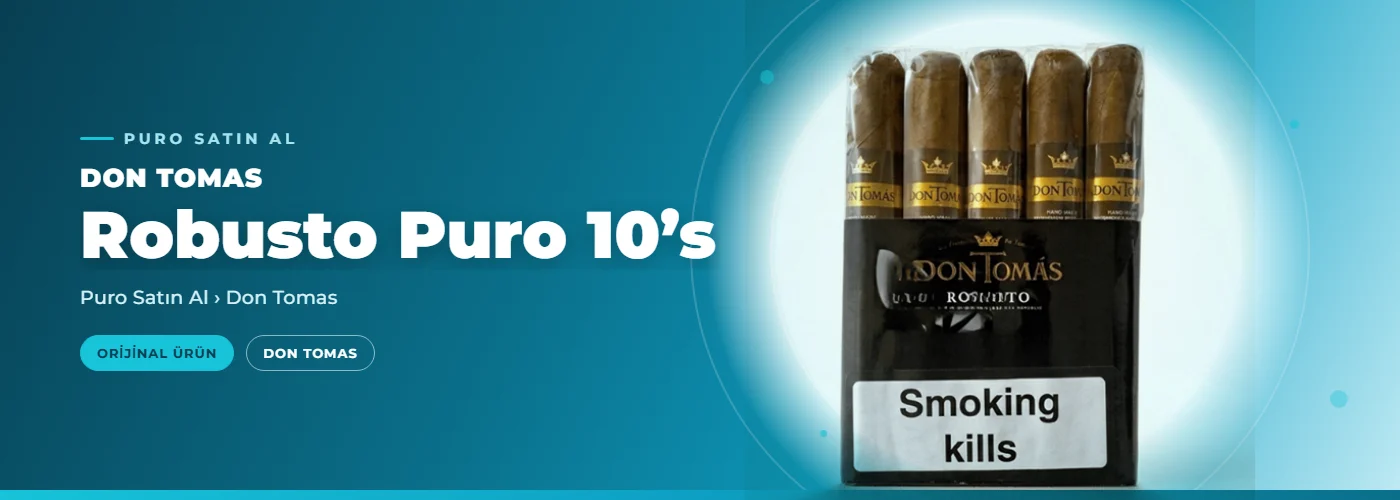 Don Tomas Robusto Puro 10’s