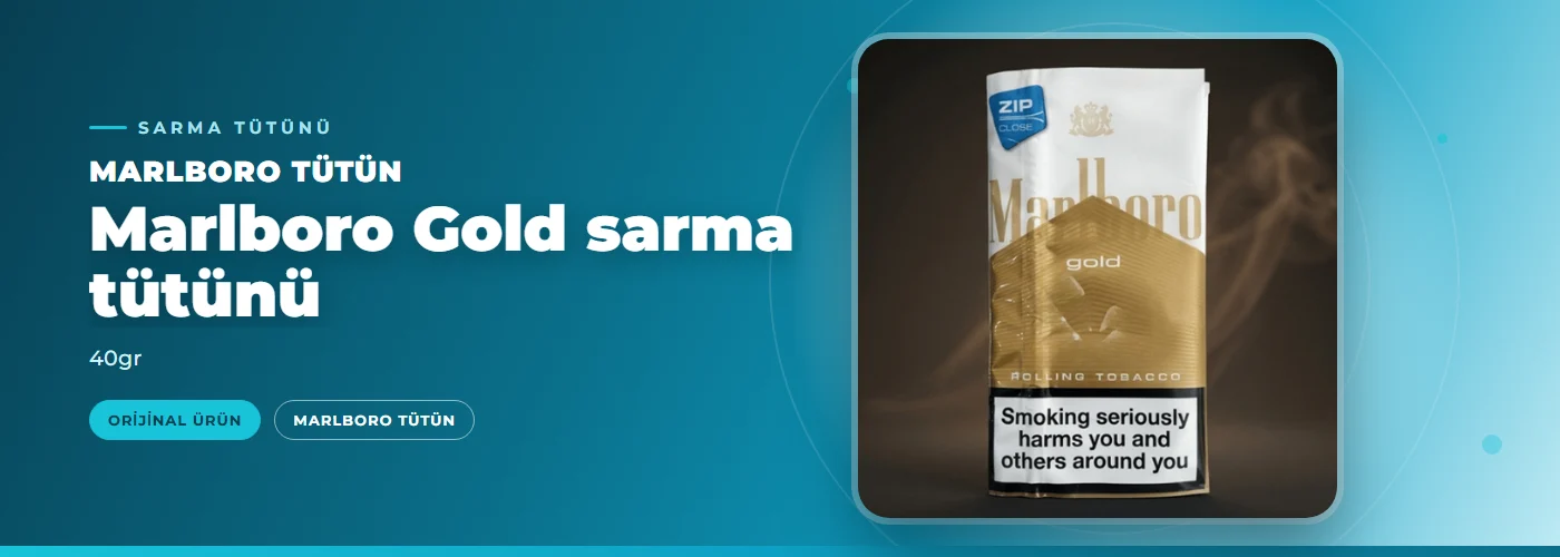 Marlboro Gold sarma tütünü – 40gr